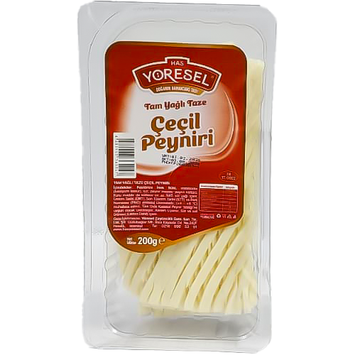 200 Gram Tam Yağlı Çeçil Peyniri