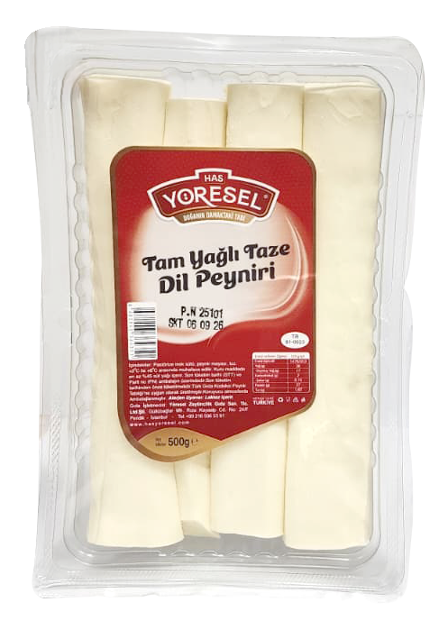 Tam Yağlı Taze Dil Peyniri - 500gr
