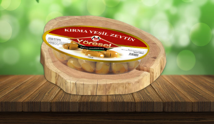 Kırma Yesil Zeytin (150 gr)